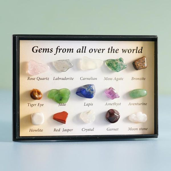 

novelty items stones from all over the world 15 kinds of for collection jewelry crystal tiger's eye natural stone j9j4