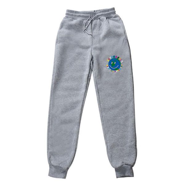 

fashion trendy casual style men's pants quality trousers travis sc letter printed men jogging hip hop streetwear sweatpant, Black