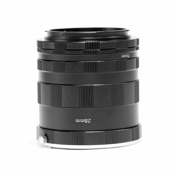

lens adapters & mounts pixco macro extension tube set kit for extreme close-up, suit eos r rp camera