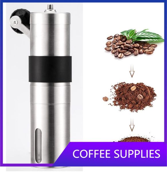 

manual coffee grinders manually adjustable grinder portable stainless steel ceramic suitable for home office camping and travel