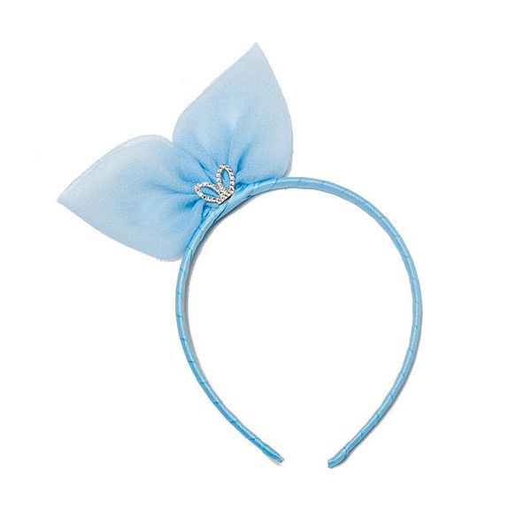 

style korean cloth 's ears solid girl casual hair band accessories, Slivery;white