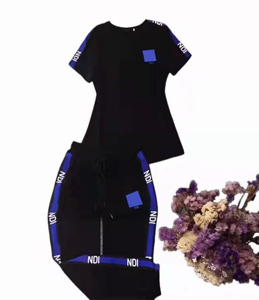 

designers women's tracksuits summer fashion two piece pants set outfits short sleeve trousers sports suit jacket leisure jogging sets, Gray