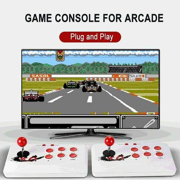 

retro built-in 2000+ 16-bit wireless double stick arcade super box support output controllers & joysti joysticks game