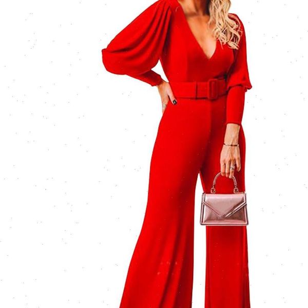 

long summer casual womens romper overalls deep v neck spring autumn, Black;white
