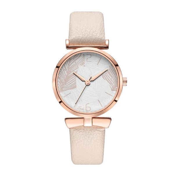 

wristwatches 2021 ladies watch women clock quartz casual wrist watches fashion leather strap elegant relogio feminino relojes, Slivery;brown