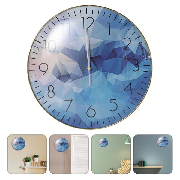 

wall clocks 12 inch ultra-quiet clock mounted pattern decorative battery