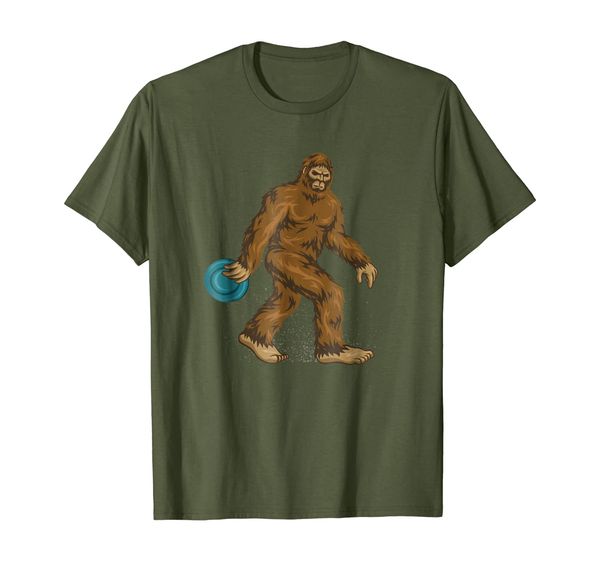 

disc golf gifts "bigfoot disc golf" men women tee shirts, White;black