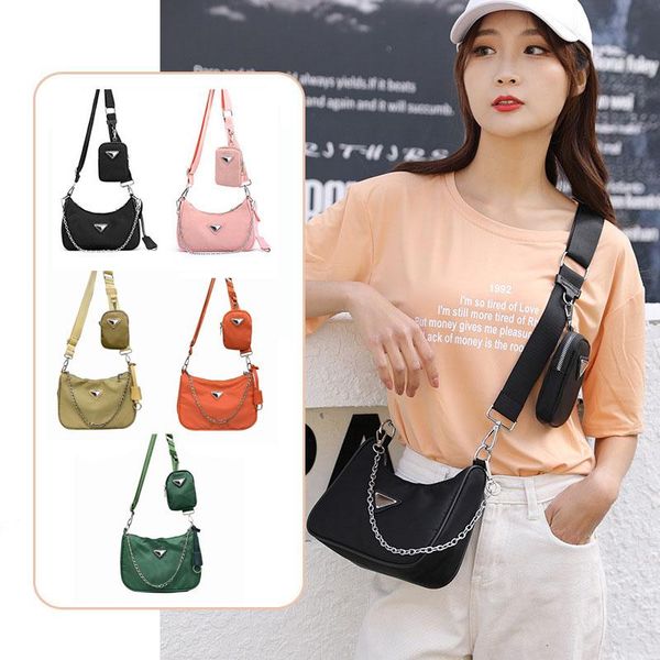 

evening bags luxury designer backpack autumn lady messenger bag fashion travel storage high-quality nylon double 2021