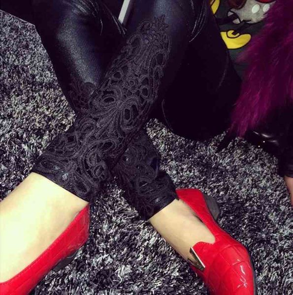 

casual lace leggings black slim leggings lady pencil pant street hip hop summer pants small size xs trousers