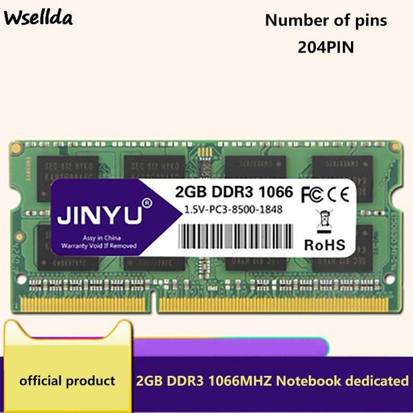 

rams notebook memory is fully compatible with ddr3 2gb 1066mhz 1600mhz computer ram