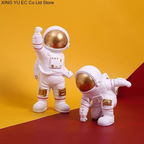 

decorative objects & figurines nordic creative astronaut decoration crafts resin figure sculpture modern living room home