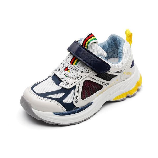 

children's breathable sport shoes 2021 spring casual mesh boys and girls celebrity old kids soft athletic & outdoor, Black