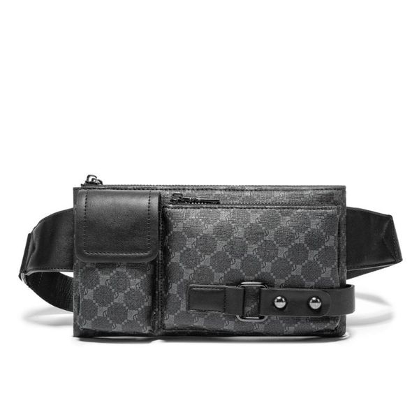 

waist bags packs men fanny pack belt bag phone travel male small leather