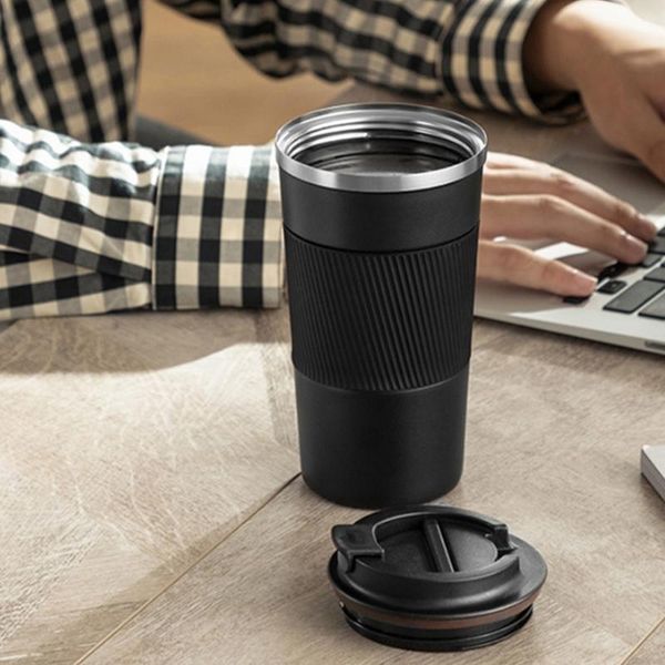 

water bottles d08d stainless steel coffee cup insulation car insulated thermal bottle thicken