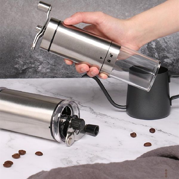 

manual coffee grinders beans powder grinder household smash spice chestnut hand crank molinillo cafe coffeeware df50ymj