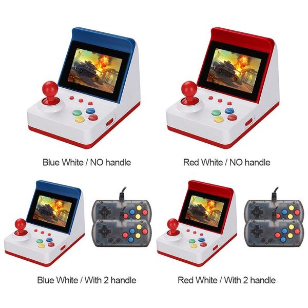 

powddiy a6 built-in 360 games portable 3.0 inch mini retro game console dual player handheld pocket video drop players