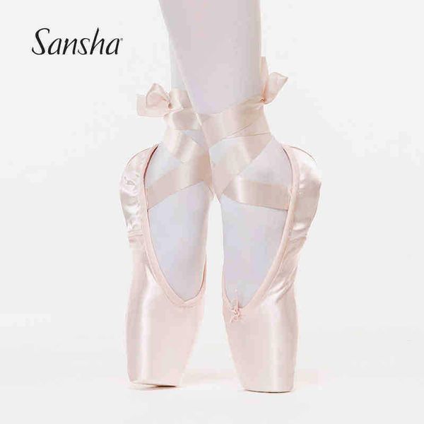 

boots children's strap ballet pointe shoes satin hard exercise dance, Black