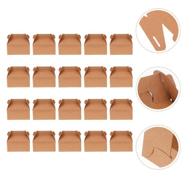 

gift wrap 20pcs handed cake packaging cases candy boxes paper dessert