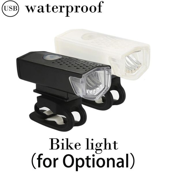 

bicycle light headlight usb rechargeable led bike front waterproof 300 lumen cycling accessories lights