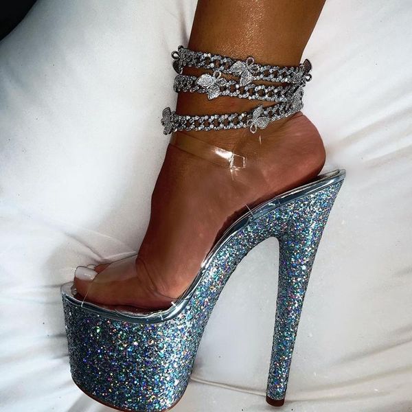 

anklets 2021 summer fashion foot leg jewelry iced out miami cuban chain sparking bling rose cz butterfly charm anklet for women, Red;blue