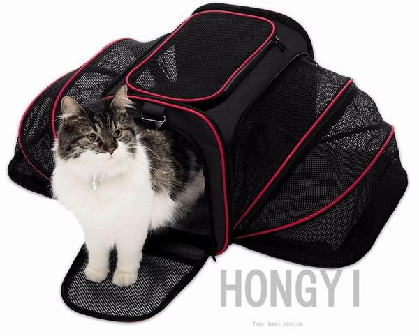 

dog car seat covers 1 piece expandable soft pet carrier cat outdoor travel accessories portable folding breathable bag