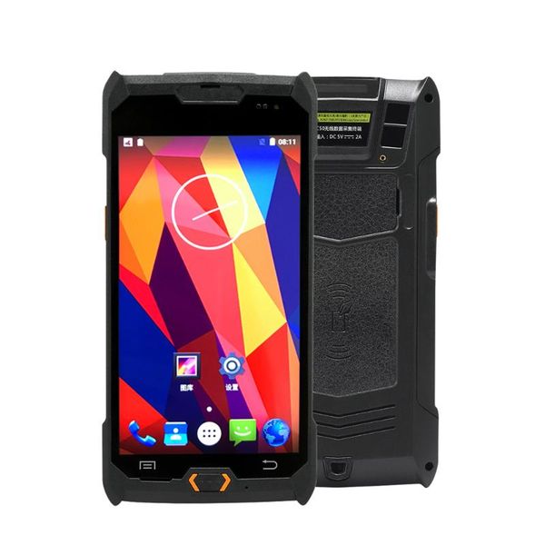 

inch industrial handheld pda android 9.0 barcode scanner 1d laser 2d pdf417 bar code reader smartphone for logistics courier scanners