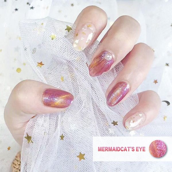 

nail gel semi-permanent nails drawing soak off uv magnetic art, Red;pink