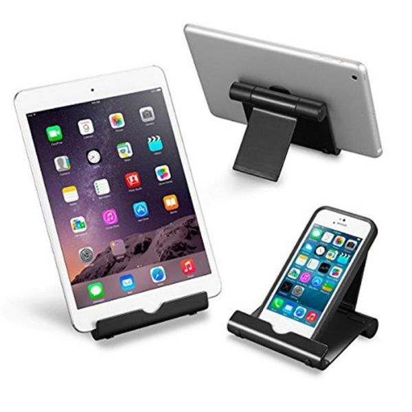 

cell phone mounts & holders anti-slip adjustable folding universal desktablet stand holder cradle
