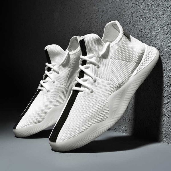 

summer mesh men's shoes flying leisure sports popcorn sole low running versatiletraining sneakers