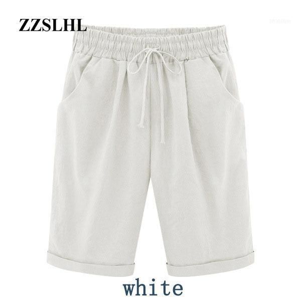 

summer leisure thin shorts for women with high female1, White;black