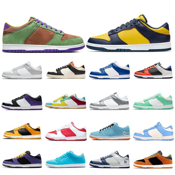 

2022 brand new running shoes sneakers blue fury ceramic knicks veneer varsity green university sail multi camo zebra michigan grey fog size