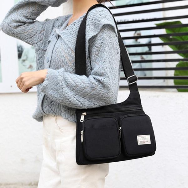 

evening bags fashion simple women's shoulder bag female crossbody travel handbag nylon casual ladies messenger all-match