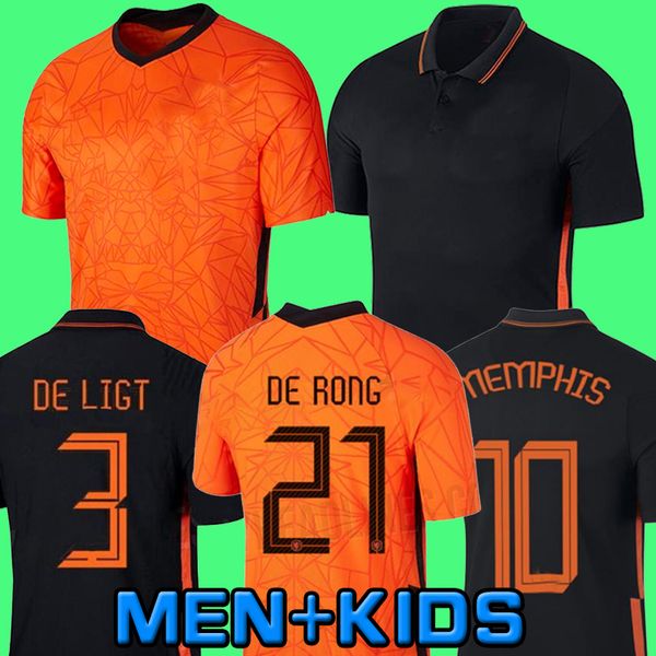 

21 22 Netherlands 2020 Mens Jersey Kids Kit DE LIGT Cruyff Soccer Jersey MEMPHIS Soccer Jersey Holland Klaassen Gullit 2021 WIJNALDUM PROMES DE JONG VIRGIL VAN DE BEEK, Home kids