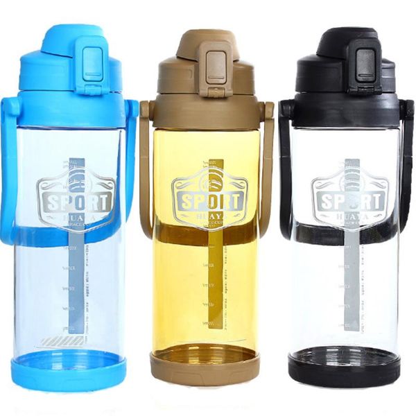 

water bottles large capacity plastic bottle for outdoor sports travel hiking climbing with mesh filter leakproof portable kettle cup
