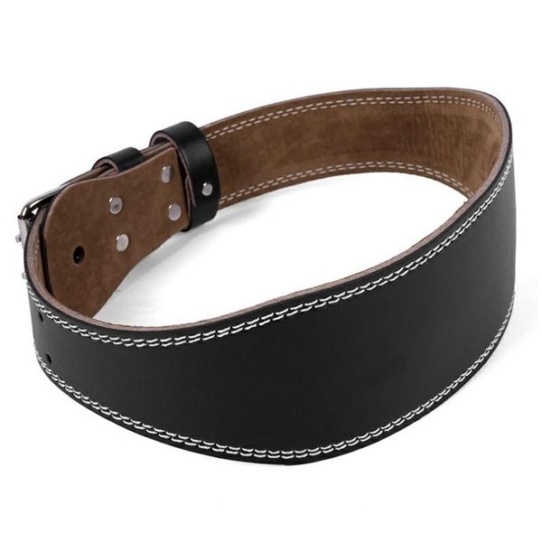 

gym belt protector equipment pu leather squat deadlift weightlifting fitness waist protection gear support, Black;gray