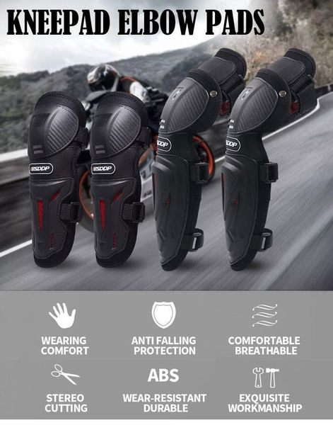 

motorcycle armor protective gear rider off-road locomotive knee pads elbow full set of anti-fall windproof four-piece