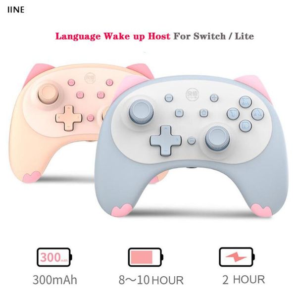 

switch wireless controller with voice wake function bluetooth gamepad for switch/lite pro game joystick controllers & joysticks