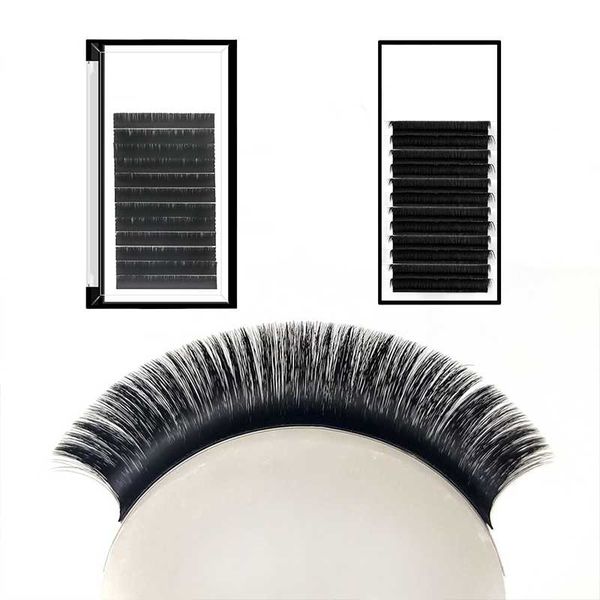 

false eyelashes automatic flowering eyelash extension fast fans self-making lashes easy blooming 0.05-0.10mm silk volume lash
