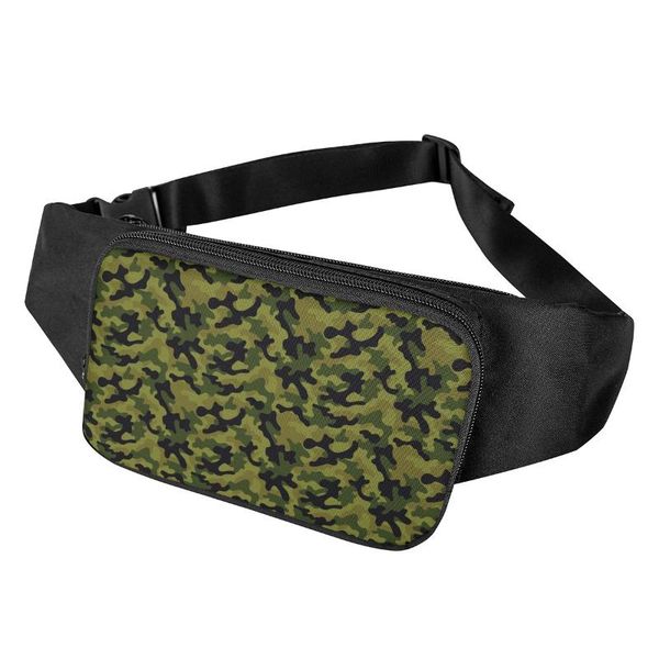 

school bags arrive fashion custom design camouflage camo 3d print waist customer drop wholesalers