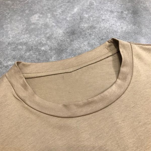 

men's 2020 summer t-shirt fashion brand short and women's simple loose fitting half sleeve t-shirt, Gray