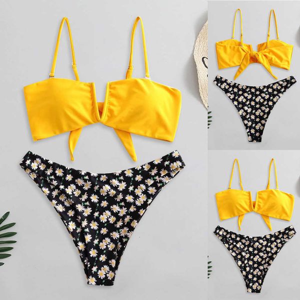 

women's swimsuit bikini in, White;black