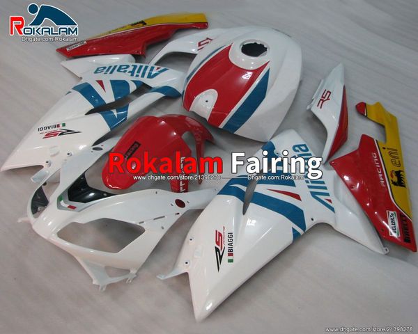 Cowling para Aprilia RS125 2006 2007 2008 2009 2010 2010 Fairings Partes Rs 125 06-11 Kit de justo Bodywork (moldagem por injeção)