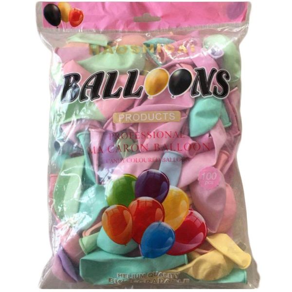 

party decoration 100pcs 10 inch macaron balloons candy color latex inflatable balloon baby shower girl birthday wedding