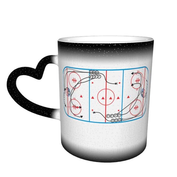 

mugs hockey mug coffee that changes color creative stylish pottery cups