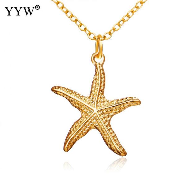 

pendant necklaces gold color cowrie shell necklace for women 2021 fashion conch chain choker summer jewelry starfish collar, Silver