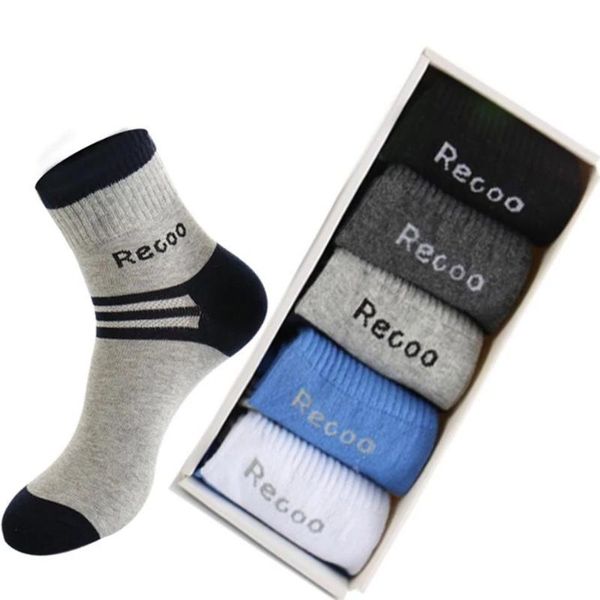 

men's socks 2021 breathable cotton men crew autumn winter warm brand business casual man size 39-44 mix colors, Black