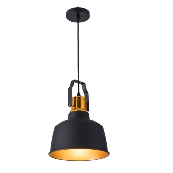

industrial stye12w aluminum vintage retro ceiling hanging light black led pendant lamp for dining restaurant bar lighting lights