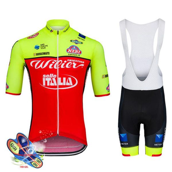 

racing sets summer cycling clothing 2021 men fluorescent yellow set mtb bike clothes breathable road bicycle wear jersey, Black;blue