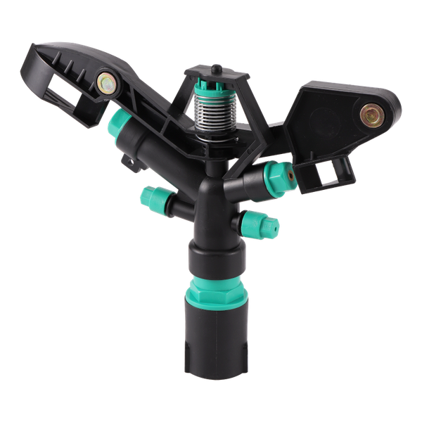 

watering equipments 1" female thread 360Â° 2 /3 /4 nozzleimpact sprinkler lawn orchard forestry seedling farm irrigation rocker nozzle