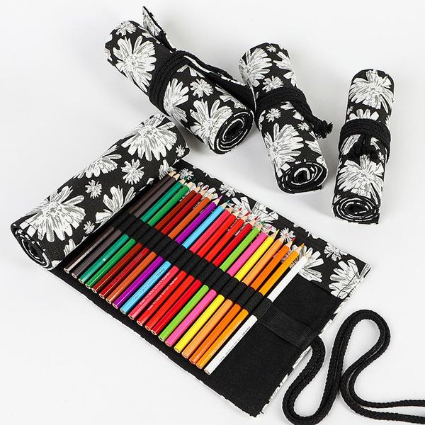 

pencil cases kawaii school for art brushes case supplies office stationery organizer trousse scolaire
